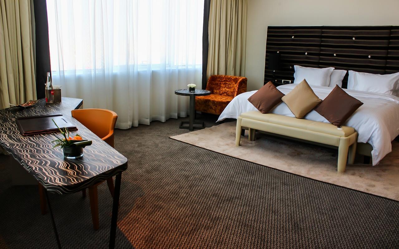 Grand Mogador City Center Casablanca Exteriér fotografie A room at the hotel